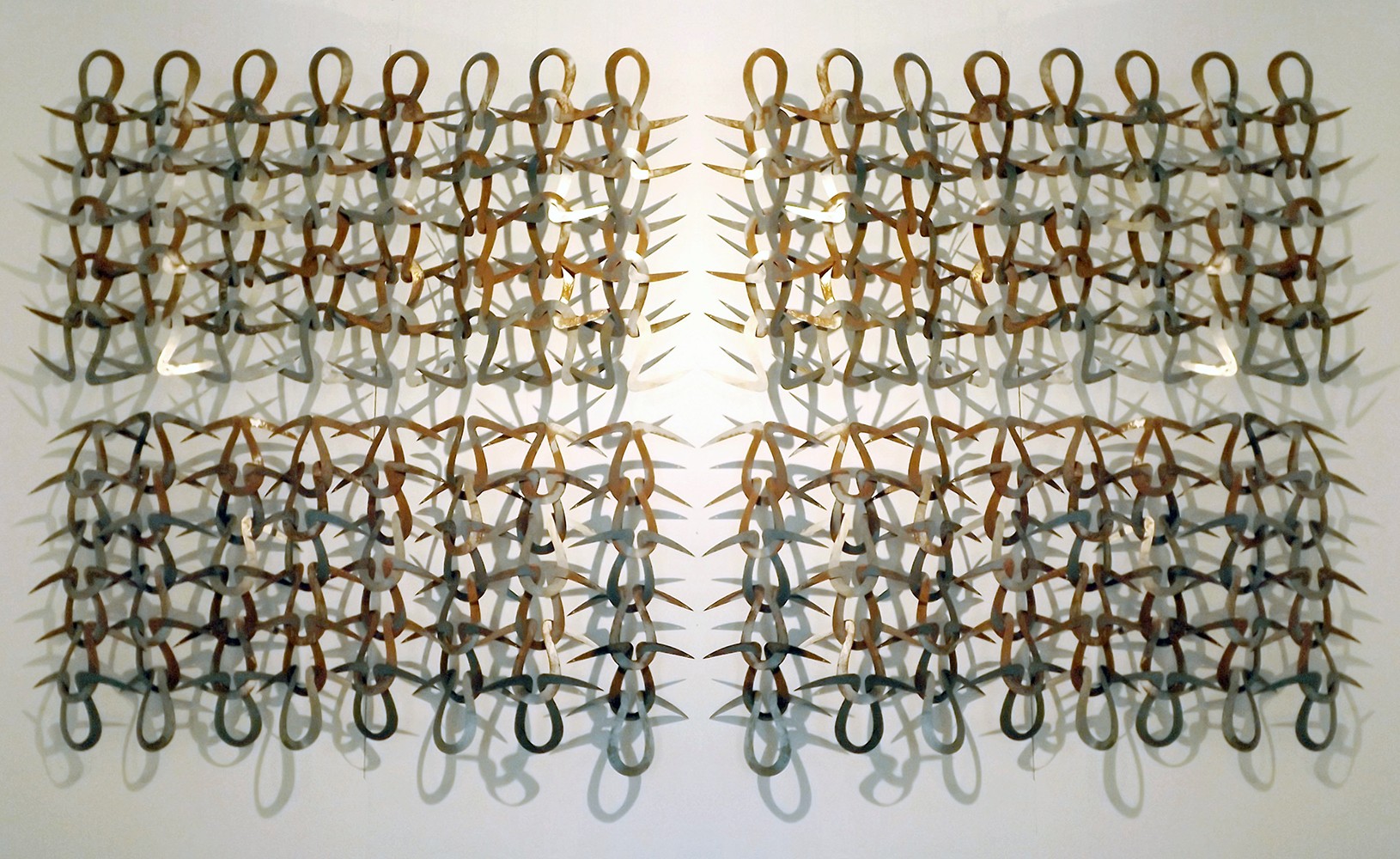 MODULATOR, 190 × 300 × 20 cm, metal International triennial of Tapestry, Centralni muzej tekstila, Lođ, Poljska, 2016.