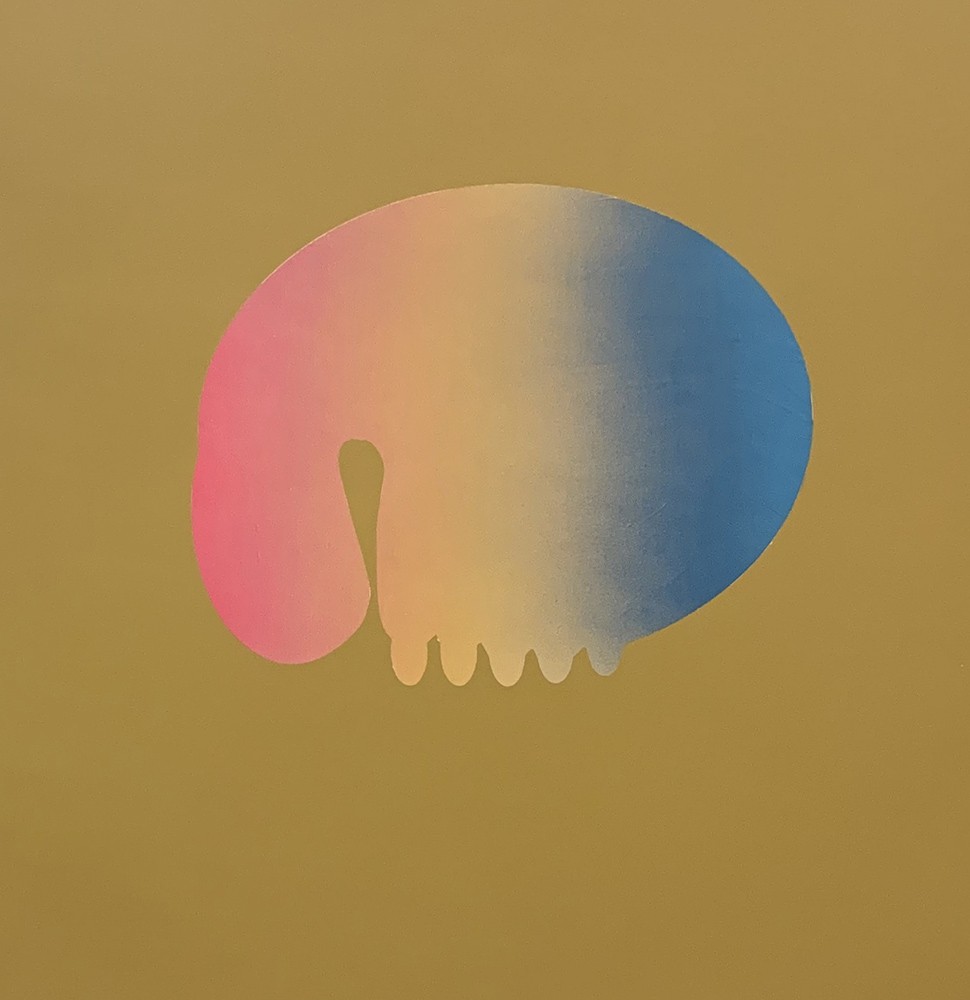 JOY DIVISION, akrilna boja na platnu, 120 × 120 cm