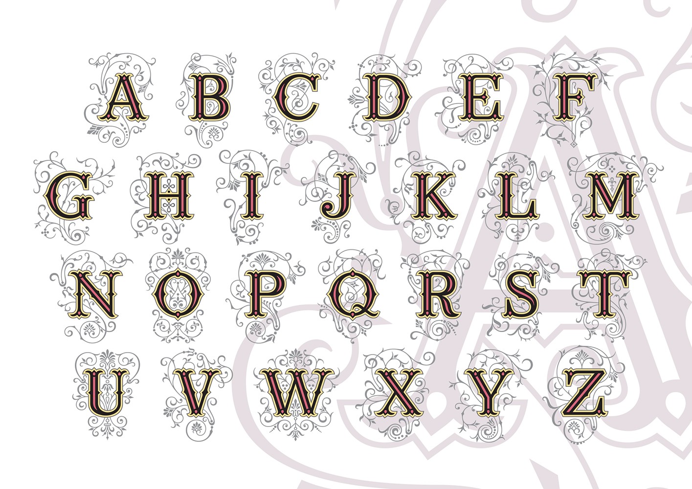 Hromatsko tipografsko pismo Ana