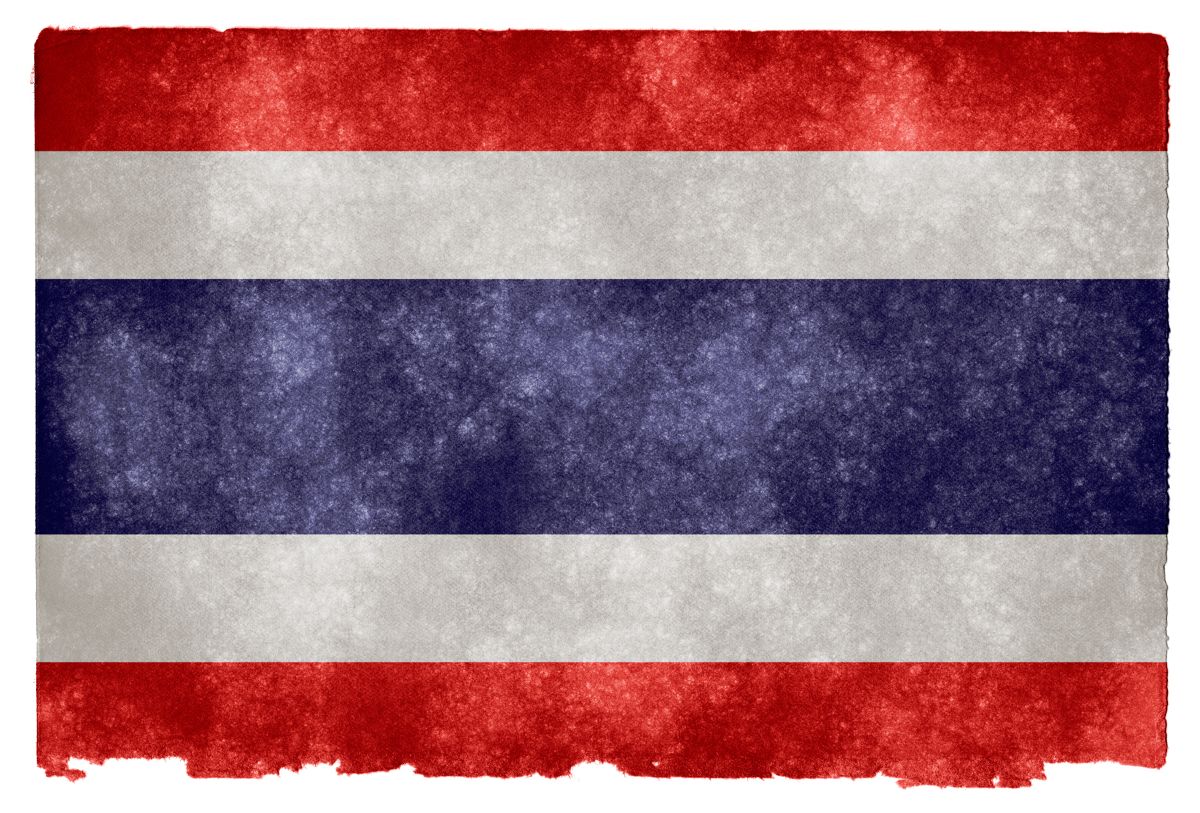 thailand grunge flag