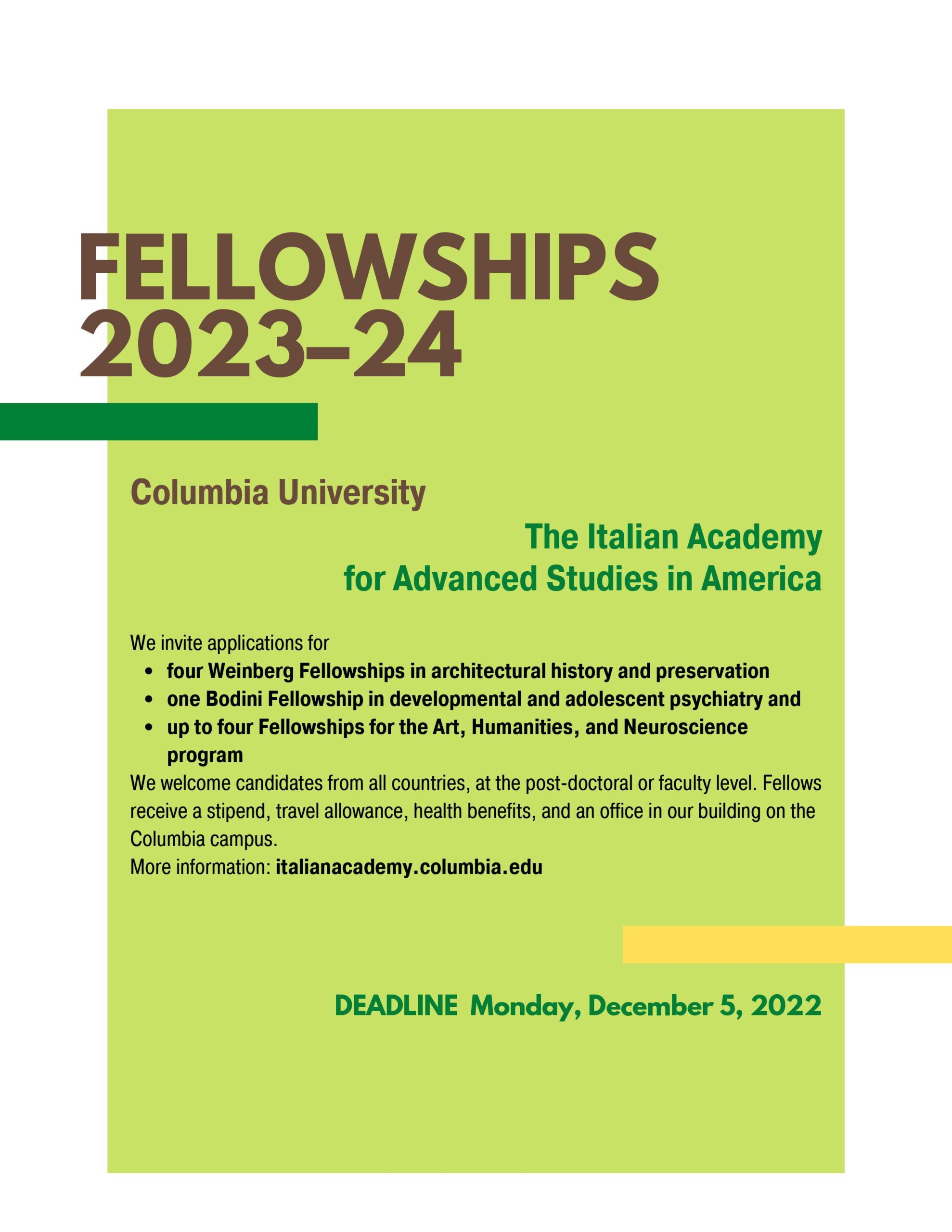 Flyer Italian Academy Call for Applications 2023 24 scaled
