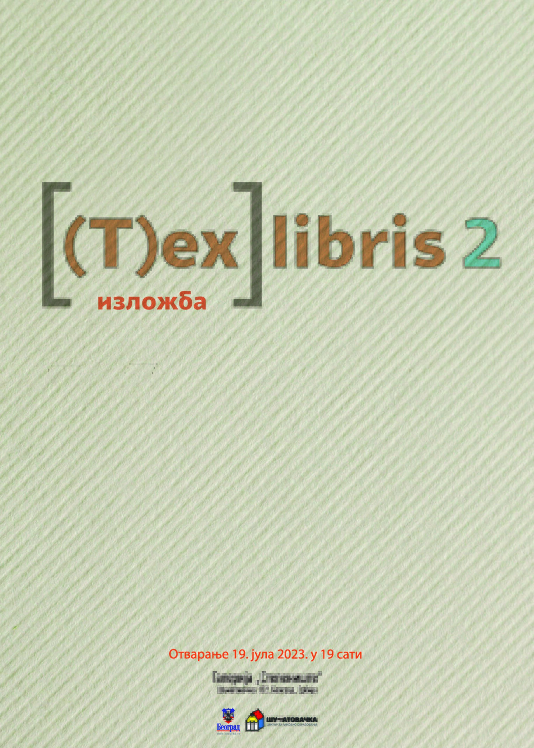 Plakat Maja Gecic Tex libris scaled